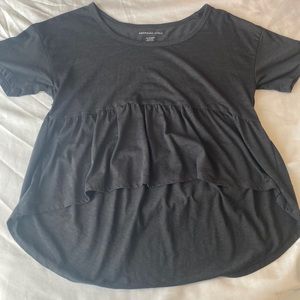 american eagle babydoll tee